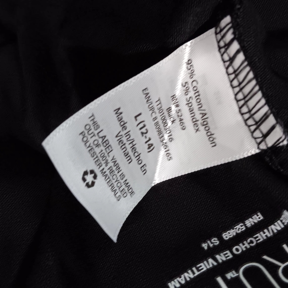 Time and Tru Classic Black Leggings - Picture 5 of 6
